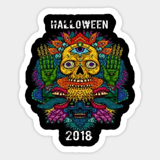 Halloween 2018 Sticker